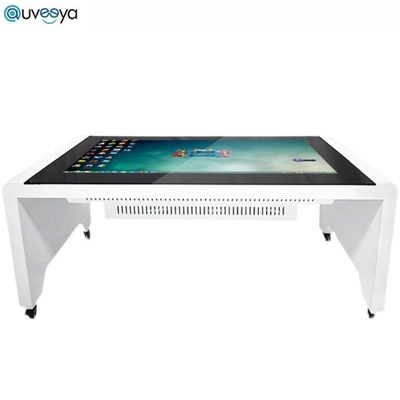 میز نمایشگر تعاملی صفحه نمایش لمسی رومیزی LCD با شیشه سکوریت Auveeya