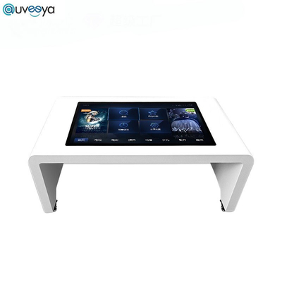 میز نمایشگر تعاملی صفحه نمایش لمسی رومیزی LCD با شیشه سکوریت Auveeya