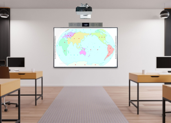صفحه نمایش تخته سفید تعاملی موبایل دیجیتال 83 اینچی برای کلاس درس