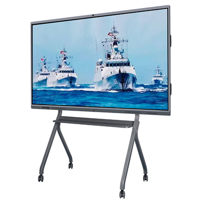 صفحه نمایش 65 اینچی LCD 4K آموزش صفحه نمایش لمسی تعاملی هوشمند وایت برد