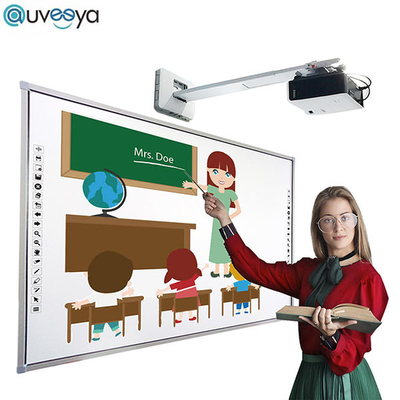 تخته سفید الکترونیکی تعاملی 100 اینچی با سیستم Thinkview EduKit