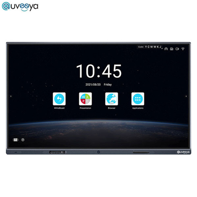 پنل تعاملی دیجیتال LED OEM 4K 75 اینچی با کامپیوتر OPS اختیاری