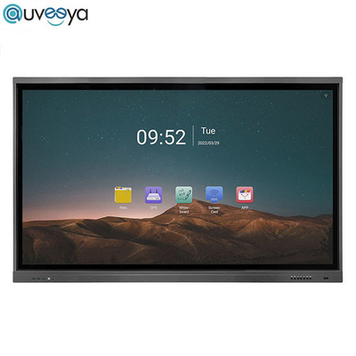 صفحه نمایش تخته سفید هوشمند دیجیتال LED 4K برای کلاس درس 86 اینچی